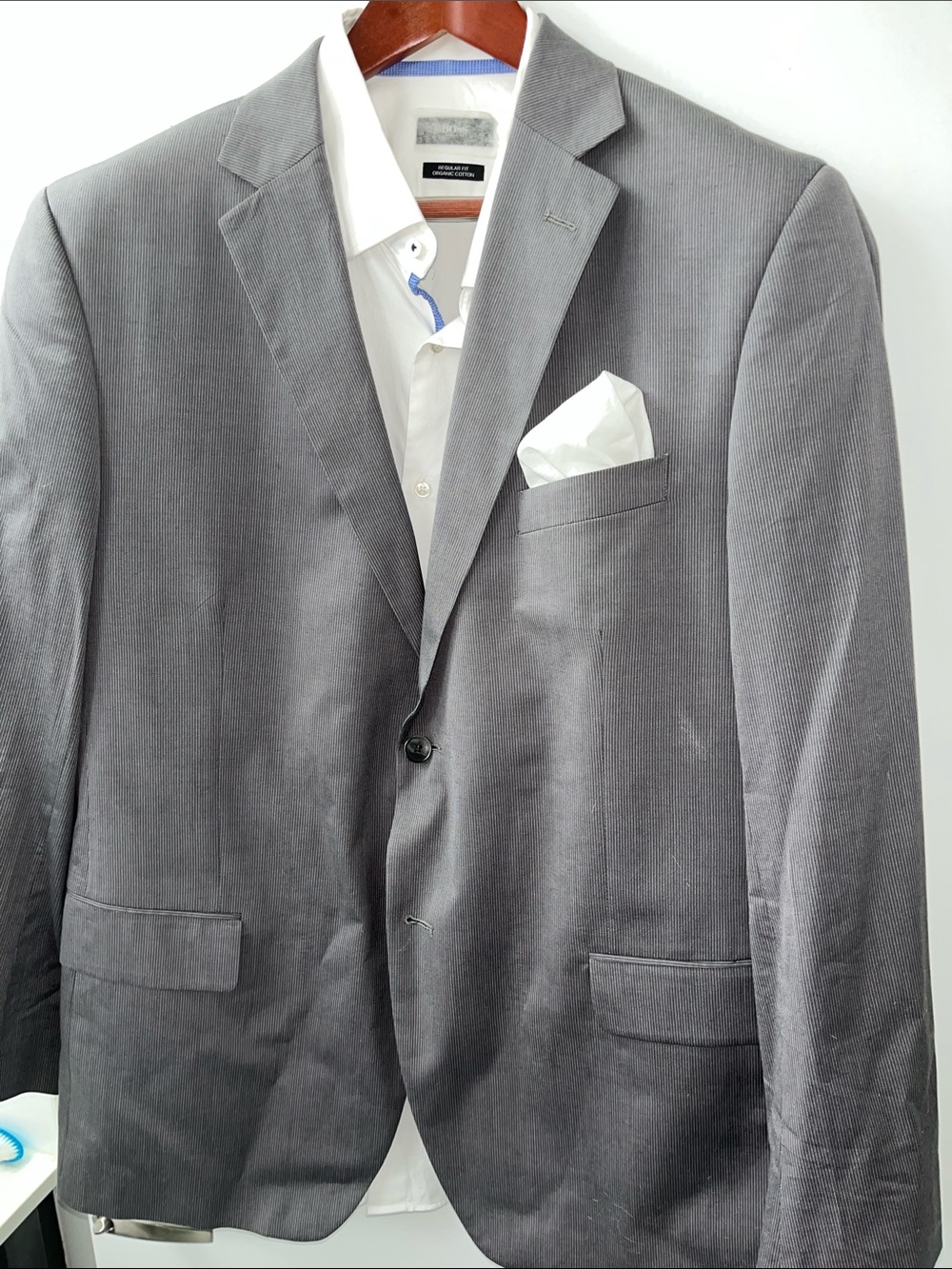 Jones New York, Size Large, very good used cond, 2 Button Closure 100% Cotton - Picture 2 of 11